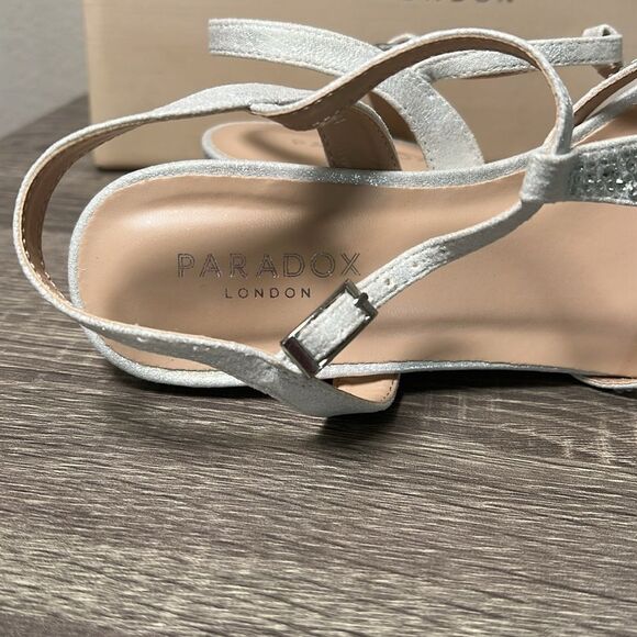 Paradox London Jilly Wedge Sandal - Picture 4 of 7